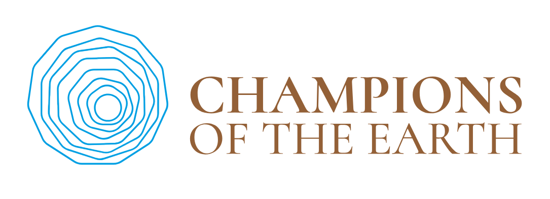 Image showing the ‘Champions of the Earth’ logo.